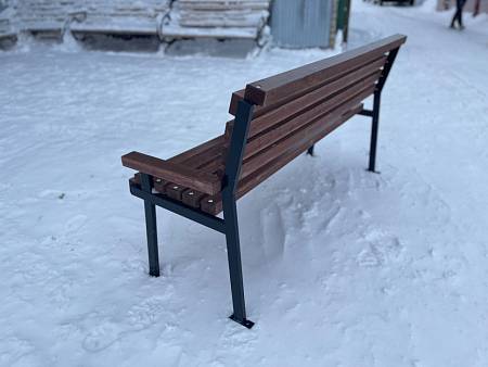 Скамейка металлическая садовая Модерн Скамейка металлическая садовая Модерн