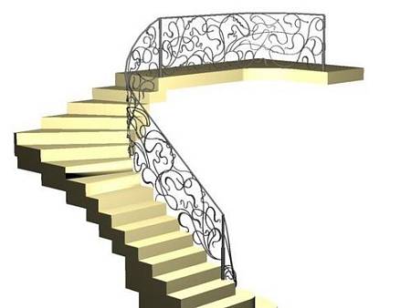 Кованое перило