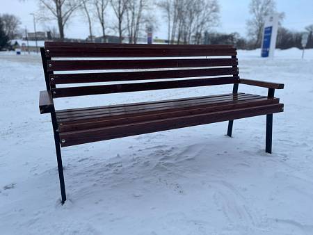 Скамейка металлическая садовая Модерн Скамейка металлическая садовая Модерн