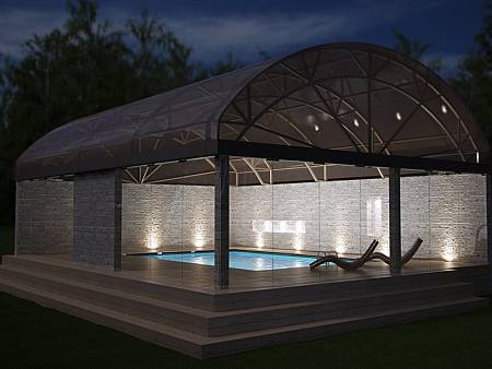 Навес для беседки или теплицы "Дачный" Навес для беседки или теплицы "Дачный"