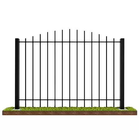 Сварной забор "Лепесток"