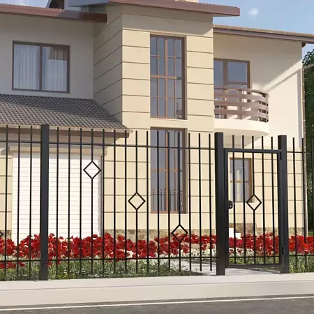 Сварной забор "Восход"