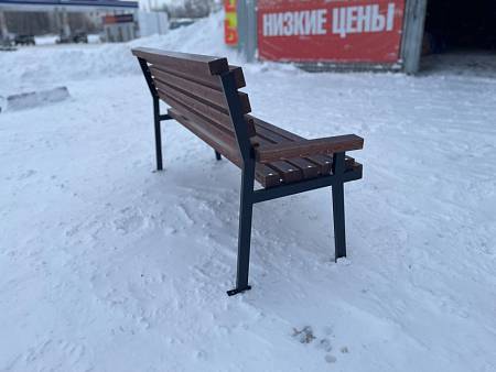 Скамейка металлическая садовая Модерн Скамейка металлическая садовая Модерн