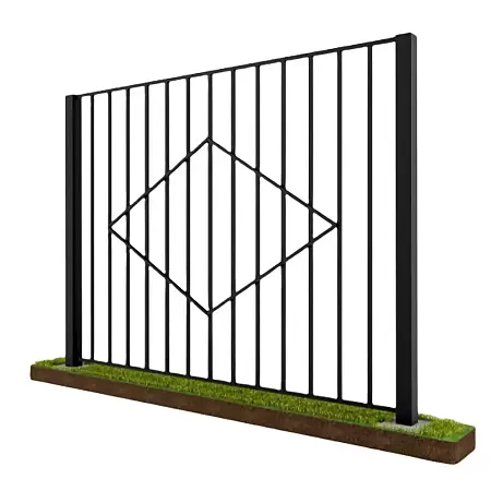 Сварной забор "Фигурный" Сварной забор "Фигурный"