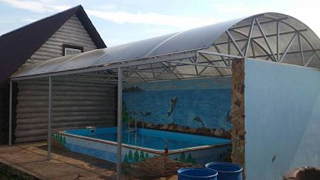 Навес для беседки или теплицы "Дачный" Навес для беседки или теплицы "Дачный"