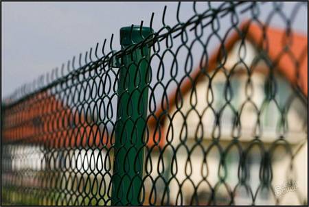 Забор из сетки рабицы "Стандарт"