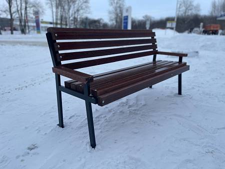 Скамейка металлическая садовая Модерн Скамейка металлическая садовая Модерн