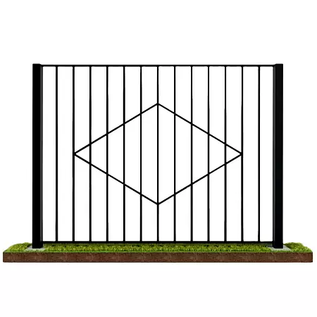 Сварной забор "Фигурный" Сварной забор "Фигурный"