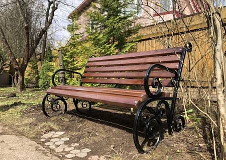 Скамейка кованая Вдохновение Скамейка кованая Вдохновение