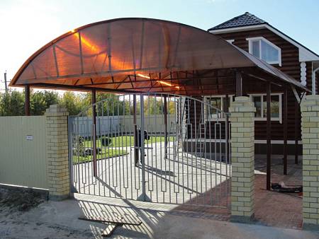 Навес для дома или дачи "Загородный"